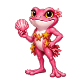 Coral frog