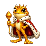 Royal Gold frog